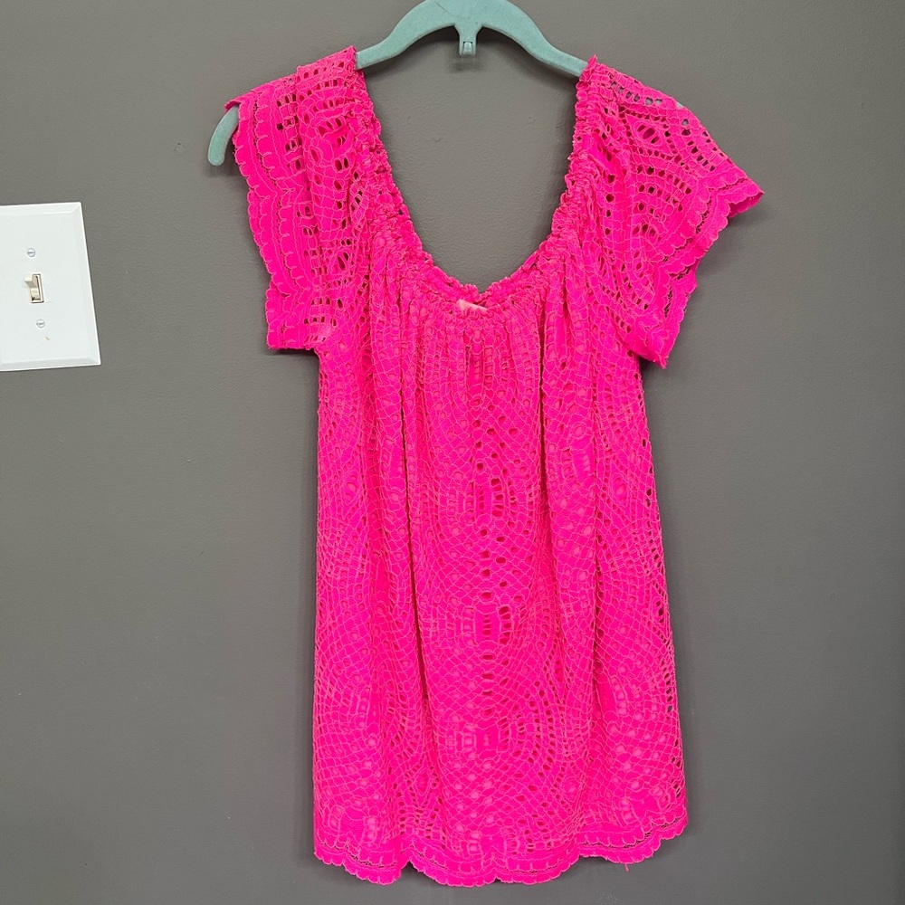 Lilly Pulitzer off the shoulder top